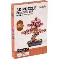 Robotime houten 3D puzzel - Sakura Bonsai