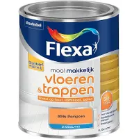 Flexa - Mooi Makkelijk Vloeren & Trappen Zijdeglans - 85% Pompoen - Mengverf - 750 Ml