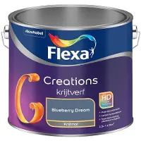 Flexa - Creations Muurverf Krijt - Blueberry Dream - Mengverf - 2,5 L
