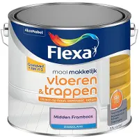 Flexa - Mooi Makkelijk Vloeren & Trappen Zijdeglans - Midden Framboos - Mengverf - 2,5 L