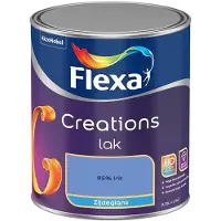 Flexa - Creations Lak Zijdeglans - 85% Iris - Mengverf - 750 Ml