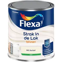 Flexa - Strak In De Lak Binnenlak Mat - Wit Sorbet - Mengverf - 1 L