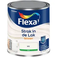 Flexa - Strak In De Lak Binnenlak Mat - Wit - Mengverf - 1 L