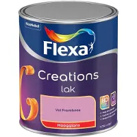Flexa - Creations Lak Hoogglans - Vol Framboos - Mengverf - 750 Ml