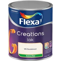 Flexa - Creations Lak Extra Mat - Wit Zandstrand - Mengverf - 750 Ml