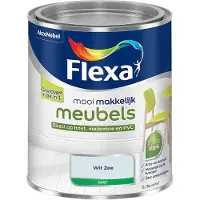 Flexa - Mooi Makkelijk Meubels Mat - Wit Zee - Mengverf - 750 Ml