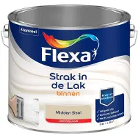 Flexa - Strak In De Lak Binnenlak Hoogglans - Midden Sisal - Mengverf - 2,5 L
