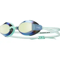 Tyr Blackops 140 Ev Racing Mirrored Woman Swimming Goggles Transparant Vrouw