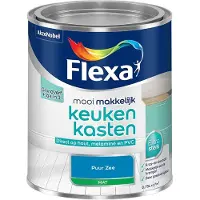 Flexa - Mooi Makkelijk Keukenkasten Mat - Puur Zee - Mengverf - 750 Ml