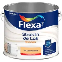 Flexa - Strak In De Lak Binnenlak Hoogglans - Vol Goudsbloem - Mengverf - 2,5 L