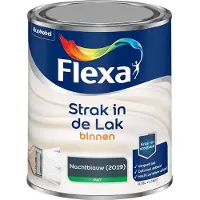 Flexa - Strak In De Lak Binnenlak Mat - Nachtblauw - Mengverf - 750 Ml