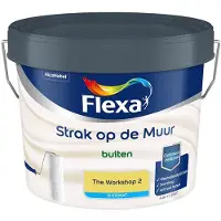 Flexa - Strak Op De Muur Buiten Zijdemat - The Workshop 2 - Mengverf - 2,5 L