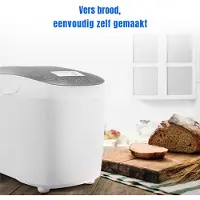 SCH Broodbakmachine - Broodbakmachines - Broodbak machine - Wit-31 cm x 29 cm x 29 cm