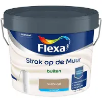 Flexa - Strak Op De Muur Buiten Zijdemat - Vol Dadel - Mengverf - 2,5 L