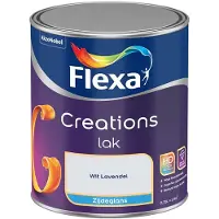 Flexa - Creations Lak Zijdeglans - Wit Lavendel - Mengverf - 750 Ml