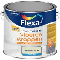 Flexa - Mooi Makkelijk Vloeren & Trappen Zijdeglans - Midden Laurier - Mengverf - 2,5 L