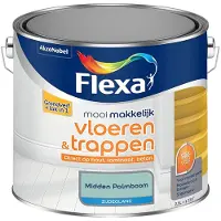 Flexa - Mooi Makkelijk Vloeren & Trappen Zijdeglans - Midden Palmboom - Mengverf - 2,5 L