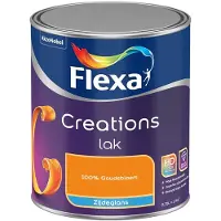 Flexa - Creations Lak Zijdeglans - 100% Goudsbloem - Mengverf - 750 Ml