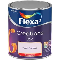 Flexa - Creations Lak Hoogglans - Vleugje Framboos - Mengverf - 750 Ml