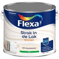 Flexa - Strak In De Lak Binnenlak Mat - Wit Goudsbloem - Mengverf - 2,5 L