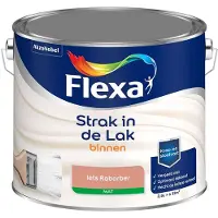 Flexa - Strak In De Lak Binnenlak Mat - Iets Rabarber - Mengverf - 2,5 L