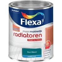 Flexa - Mooi Makkelijk Radiatoren Zijdeglans - Puur Eiland - Mengverf - 750 Ml