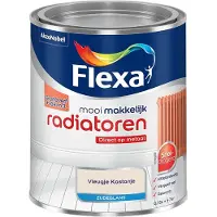 Flexa - Mooi Makkelijk Radiatoren Zijdeglans - Vleugje Kastanje - Mengverf - 750 Ml