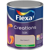 Flexa - Creations Lak Extra Mat - Raw Colour 1 - Mengverf - 750 Ml