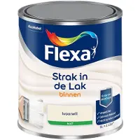Flexa - Strak In De Lak Binnenlak Mat - Ivoorwit - Mengverf - 1 L