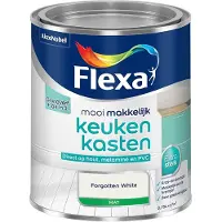Flexa - Mooi Makkelijk Keukenkasten Mat - Forgotten White - Mengverf - 750 Ml