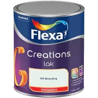Flexa - Creations Lak Hoogglans - Wit Branding - Mengverf - 750 Ml