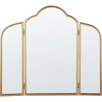 Beliani SAVILLY - Wandspiegel - Goud - 87 x77 cm - Metaal