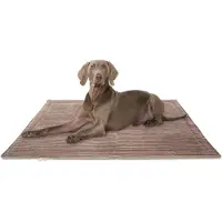 Knuffelwuff Cord Hondenkleed Timor 120x80cm Bruin