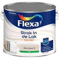 Flexa - Strak In De Lak Binnenlak Mat - Raw Colour 5 - Mengverf - 2,5 L