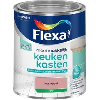 Flexa - Mooi Makkelijk Keukenkasten Mat - Iets Appel - Mengverf - 750 Ml