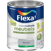 Flexa - Mooi Makkelijk Meubels Mat - Betongrijs - Mengverf - 750 Ml