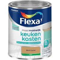 Flexa - Mooi Makkelijk Keukenkasten Mat - Binti Camel - Mengverf - 750 Ml