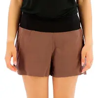 Nnormal - Women's Race Shorts - Hardloopshort L, bruin
