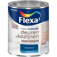 Flexa - Mooi Makkelijk Deuren & Kozijnen Zijdeglans - Free Groove - Mengverf - 750 Ml