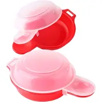 SCH Eierkoker magnetron - Eierkoker - Eierkoker electrisch - Roze - 18cm x 16cm x 6cm
