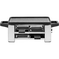 SCH Gourmetstel 4 personen - Gourmetstellen - Gourmet - Zwart - ‎41cm x 16cm x 30cm
