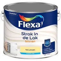 Flexa - Strak In De Lak Binnenlak Zijdeglans - Vol Limoen - Mengverf - 2,5 L