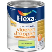 Flexa - Mooi Makkelijk Vloeren & Trappen Zijdeglans - Vol Citroengras - Mengverf - 750 Ml