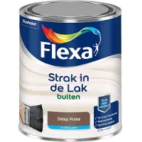 Flexa - Strak In De Lak Buitenlak Zijdeglans - Deep Pulse - Mengverf - 750 Ml