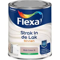 Flexa - Strak In De Lak Binnenlak Mat - Buzz Colour 6 - Mengverf - 750 Ml