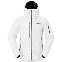 Norrøna - Ski jassen - Lofoten Gore-Tex Insulated Jacket M Whisper White voor Heren - Maat S - Wit