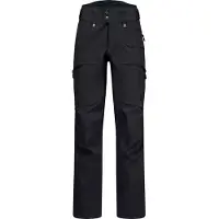 Norrøna - Dames skibroeken - Lofoten Gore-Tex Pro Pants W Caviar Black voor Dames - Maat M - Zwart