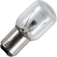 Schiefer BA15d Buis Gloeilamp | 10W 2700K 80lm 28V | Dimbaar
