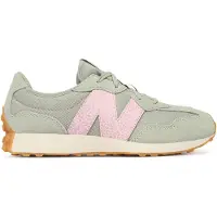 New Balance Sneakers '327' pastelgroen / pastelroze