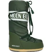 Moon Boot Snowboots groen / wit